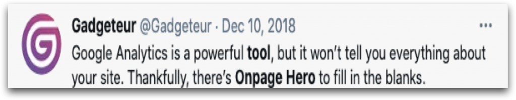 Onpage Hero