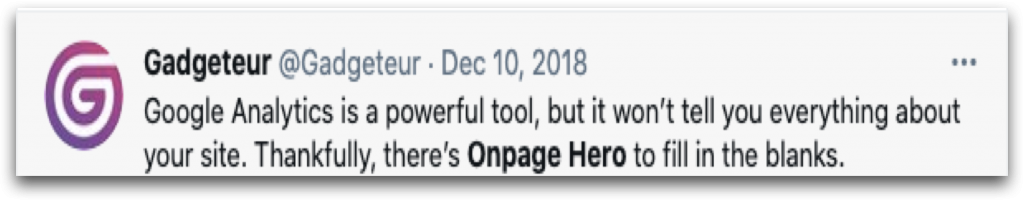 Onpage Hero