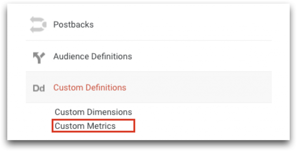 custom metrics