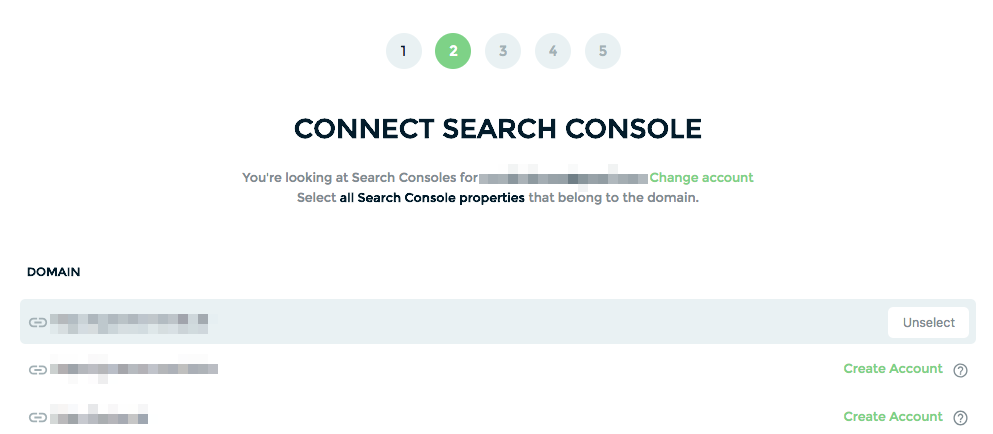 connecting search console to keyword hero